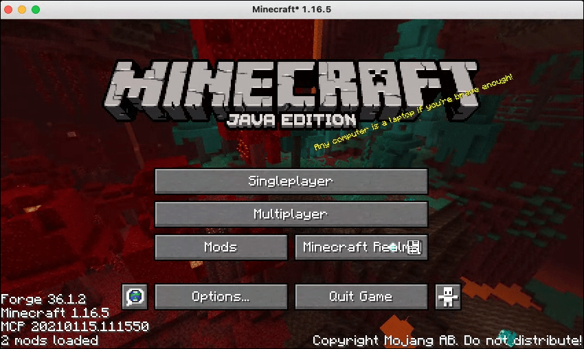 install mods on a mac for minecraft